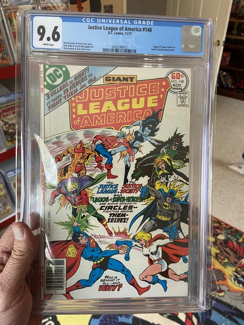 Justice League of America  #148 CGC  9.6   NM+  White  Pages!