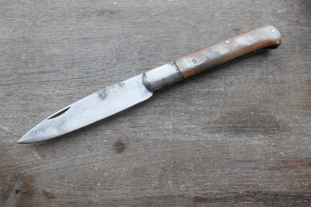 Couteau Sabatier Lion Service Point Arrondi 41 Cm - Neuf Jamais Servi