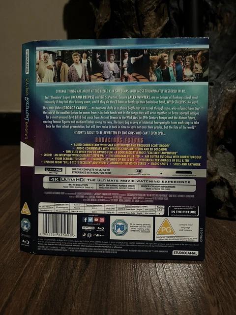 BILL & TED 4K ‼️Slipcover Only‼️ £10.79 - PicClick UK