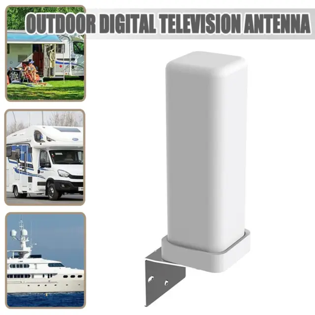 New 6000 Miles HDTV 1080P Outdoor HD 4K Digital TV Antenna 360° Signal F 3