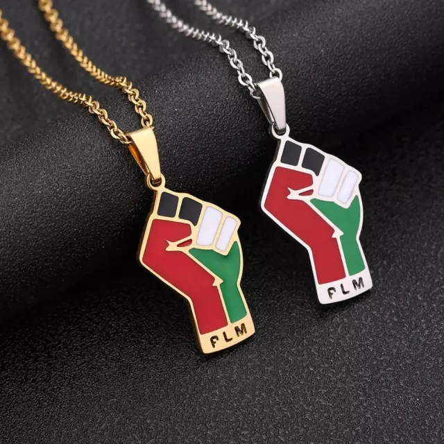 Palästina Halskette Damen Herren Islamisches Geschenk Mode Palästina SchmuckDE