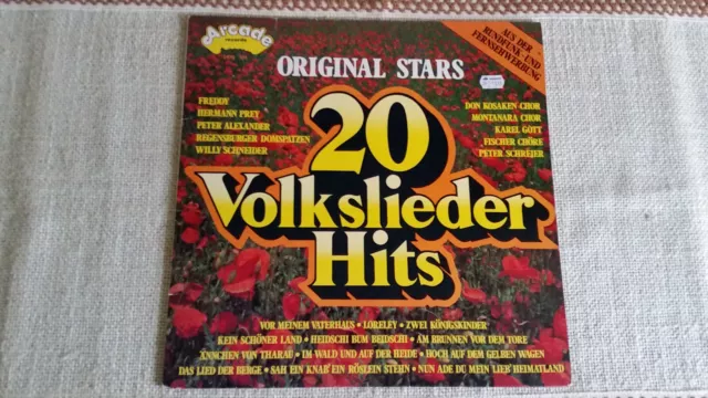 Original Stars - 20 Volkslieder Hits - Vinyl - LP - Schallplatte