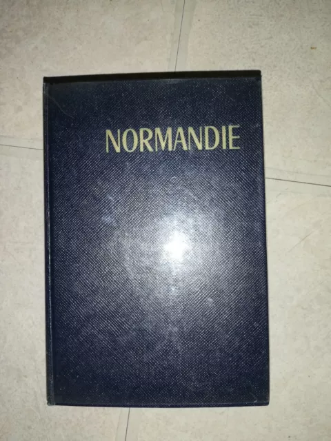 Guides Bleus Hachette Normandie.1965.Cartes.ttbe