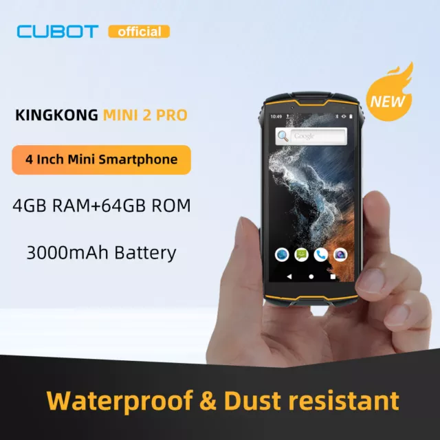 CUBOT King Kong Mini 2 Pro Outdoor Smartphone 4GB+64GB Android Handy 3000mAh GPS