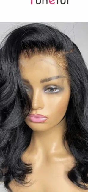 Tuneful Lace Front Wig 100% Unprocessed Remi Human Hair  , 13x4  Body Wave  16”