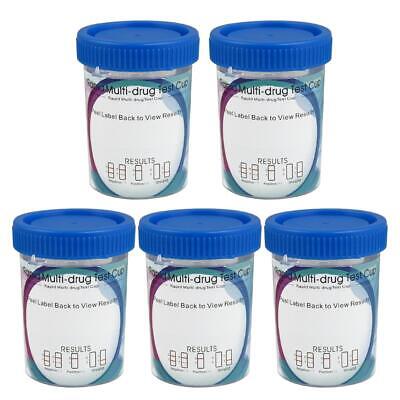 Kit de taza de prueba de drogas prueba de múltiples drogas paquete de 5 paneles de alta precisión