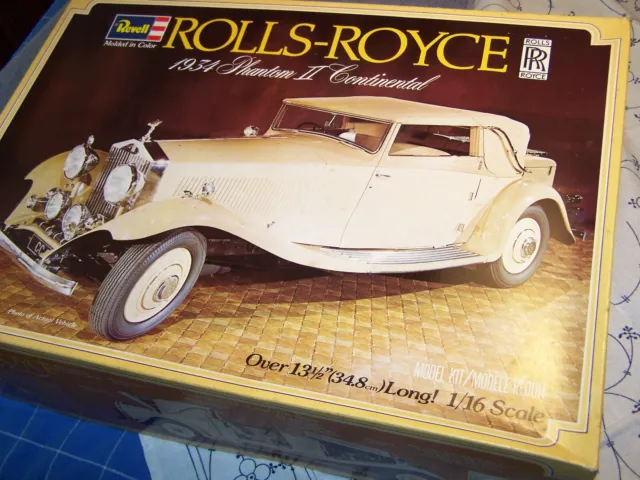 Rolls-Royce 1934 Phantom II 2 Continental Revell 7442 Maßstab 1:16 Scale 1/16