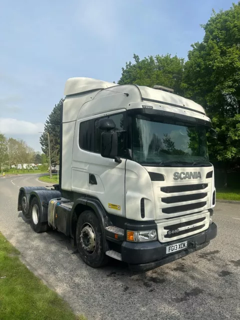 2013 Scania G440 Tag Axle Tractor Unit Pde Engine