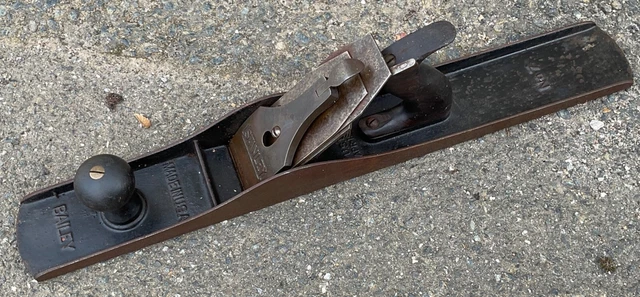 Vintage Stanley Bailey Sweetheart No 7 Jointer Plane Carpenters Tool Made in USA