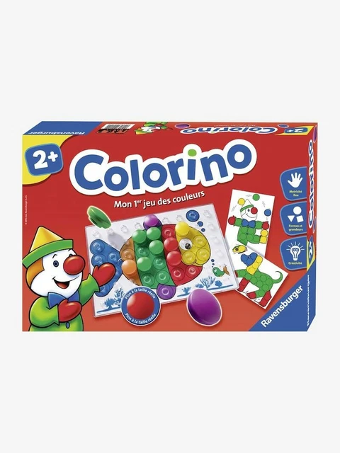 Ravensburger - Colorino Jeu Educatif Mon 1Er Jeu Des Couleurs A Partir De 2 Ans