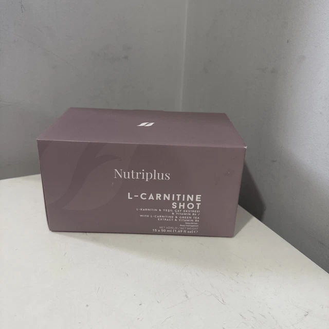 NUTRIPLUS LCARNITINE SHOT with Green Tea Weight Loss Antioxidant