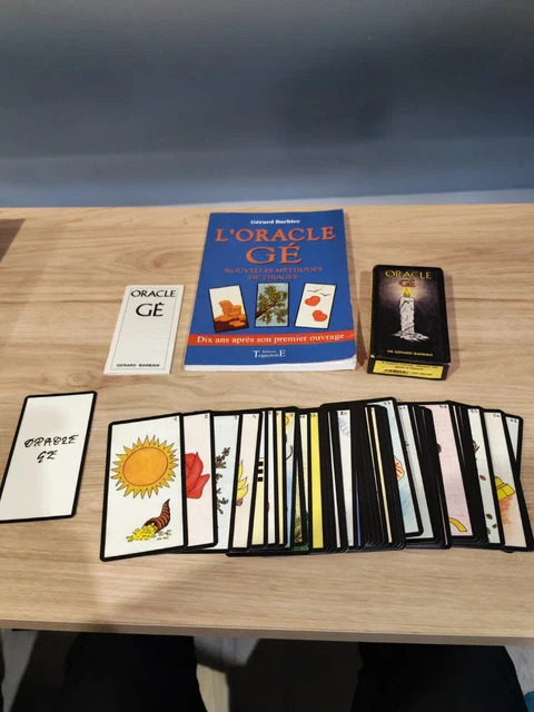 Jeu D'Oracle Antique / Jeu Du Destin - 32 Cartes Avec Livret - Très Bon état