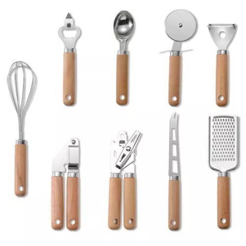 Set Ayuda Cocina 9-tlg., Utensilios Cubertería de Estufa Cocina, Cocinero 3