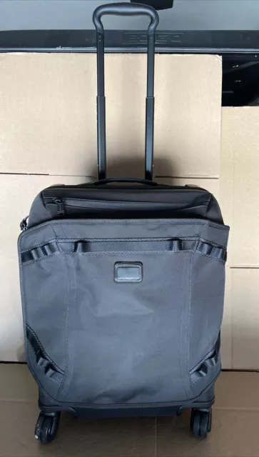 TUMI Alpha Bravo Continental Front Lid Expandable 4 Wheel Carry On Black $850