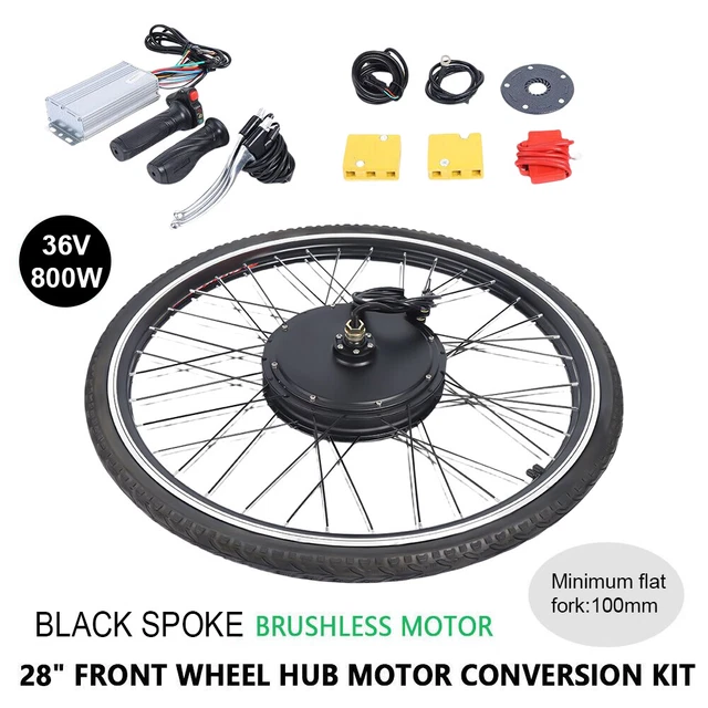 E Bike Umbausatz Mit Akku 28 Zoll 28 ZOLL 36V E-Bike Vorderrad Umbausatz Elektrofahrrad EBike Motor