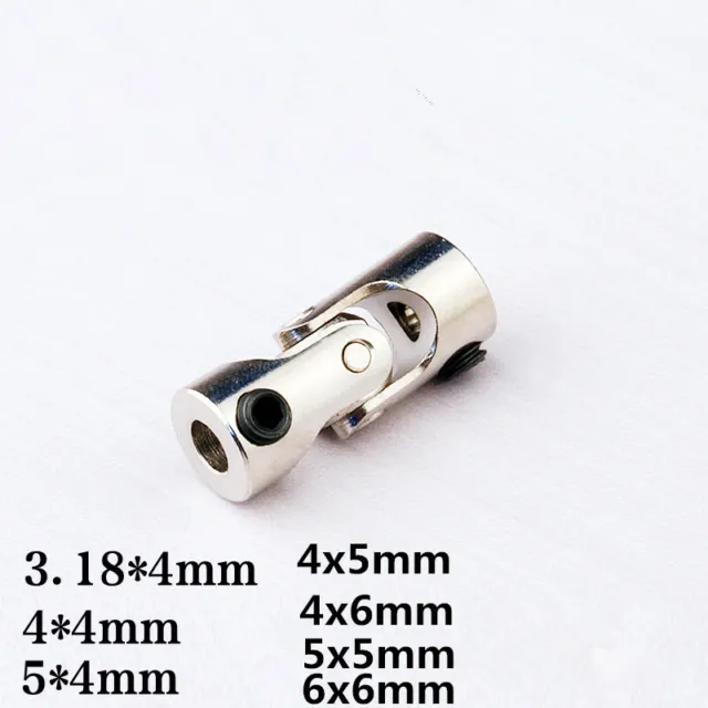 1x Stainless Steel Universal Joint Cardan Joint Gimbal Connector for RC Boat