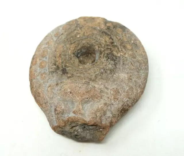 Pre-Columbian Mayan Pottery Head Fragment