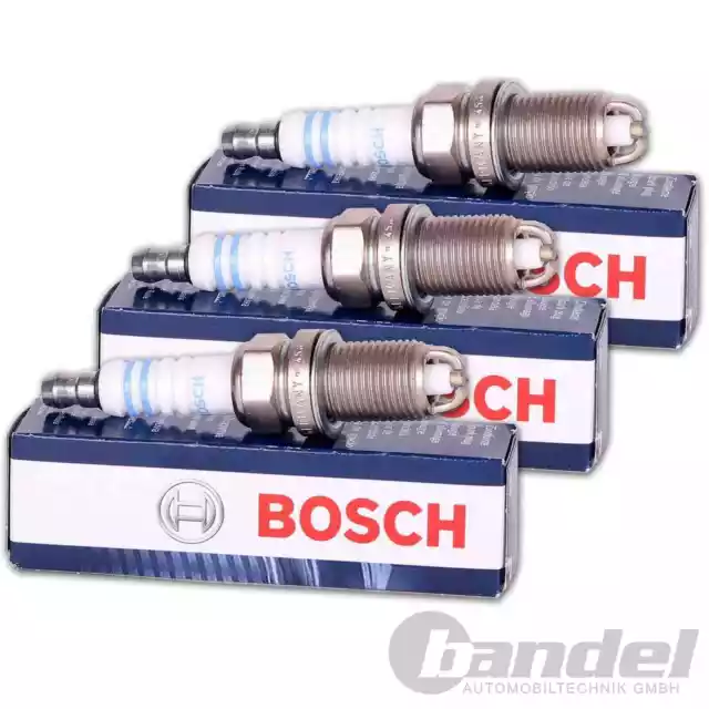 3x BOSCH ZÜNDKERZE passend für CITROËN C3 C4 Peugeot 208 301 2008