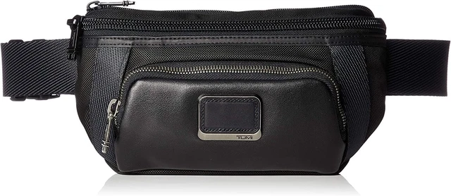 TUMI Alpha Bravo Campbell Utility Pouch Waist Pack Crossbody Bag Black Men/Women