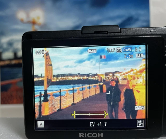 [Near MINT / Case] RICOH GR 16.2MP Compact Digital Camera Black From JAPAN 3