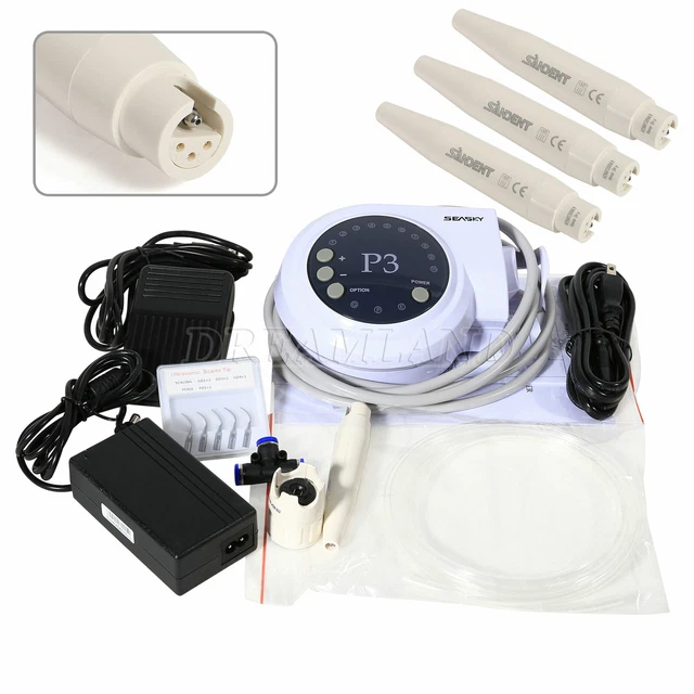 Dental Ultrasonic Piezo scaler Teeth Cleaner fit DTE SATELEC Tips / Handpiece ex