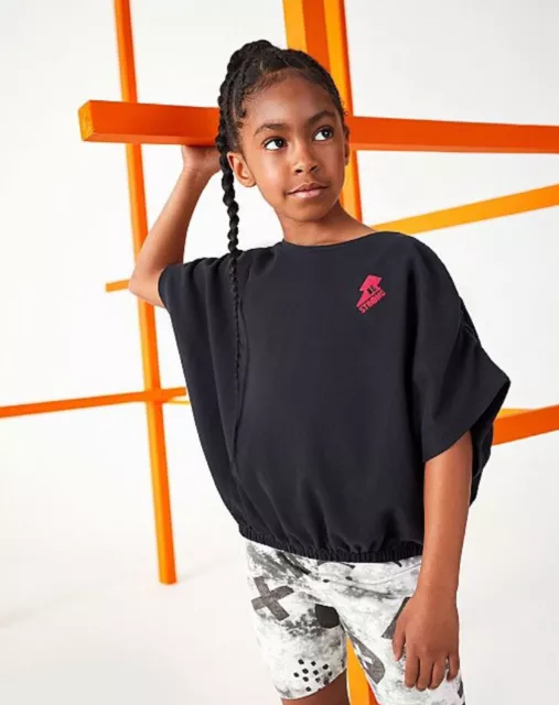 Alesha Dixon Ruched Crop Top 4-5yrs. Be Strong. Just The Way You Are. Slogan T