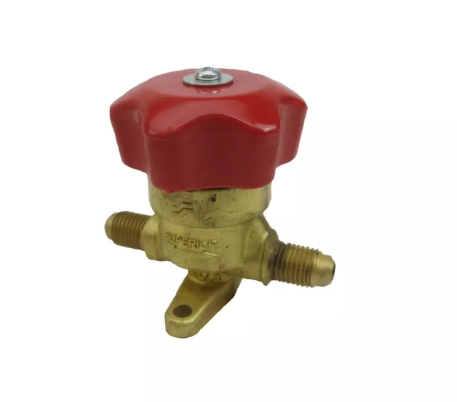 Superior 214-4 Straight-Through Diaphragm Packless 1/4” Shut-Off Line Valve