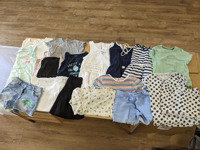 Girls Age 9-10 Years Bundle (some 10-11) Next George Dress Shorts Tops Outfits