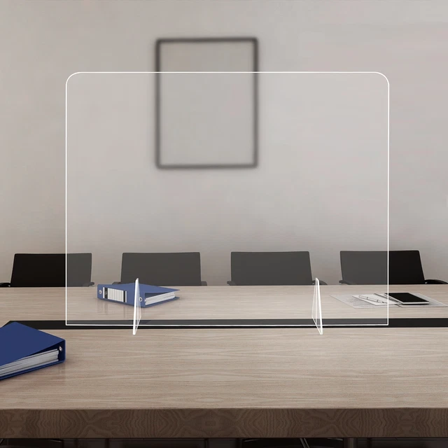 5mm Sneeze Guard Sheet Clear Acrylic Protective Screen Barrier-freeCommunication
