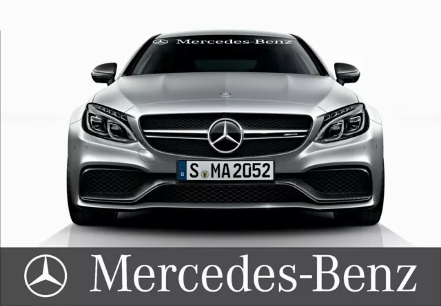 Mercedes Benz Windschutzscheibe Frontscheibe Aufkleber Tuning Auto C63 A45  - Bremssattel-Aufkleber