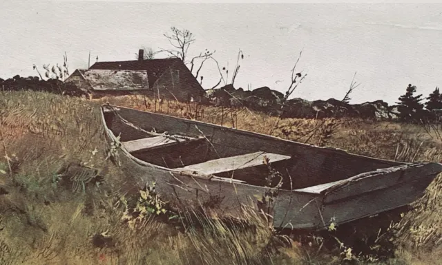 Andrew Wyeth 1962 Four Seasons Lithograph Reproduction Prints w/Cover 5 of 12