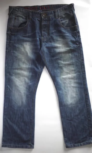 Men's St.Bernard for Dunnes Bootcut Blue  Denim Jeans Waist 38" Leg 32"