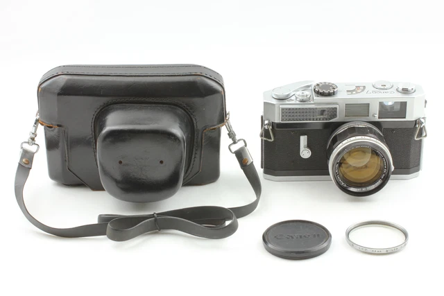 *Near Mint* Canon Model 7 Rangefinder Film Camera w/ 50mm F1.4 Lens From JAPAN
