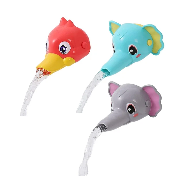 Wasserhahn Verlängerung Für Kinder - Blauer Elefant Zum Händewaschen