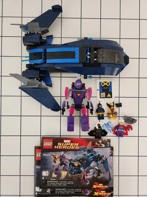 LEGO 76022 Marvel Super Heroes: X-Men vs. The Sentinel 100% Complete No Box