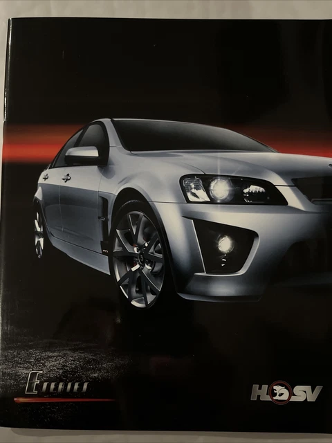 Opuscolo auto - 2006 HSV ClubSport R8, firma GTS & Senator - Australia