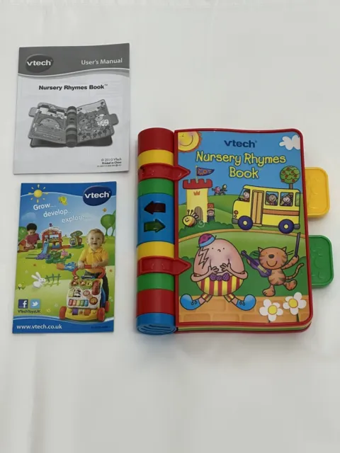 VTech Baby Nursery Rhymes Book, Light Up, Interactive, Musical Book...