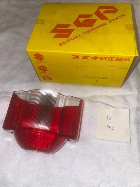 NOS OEM Suzuki Rear Lens T20 U70 B100P K10 KT120 OEM 35712-11011 NOS OEM Suzuki Rear Lens T20 U70 B100P K10 KT120 OEM 35712-11011