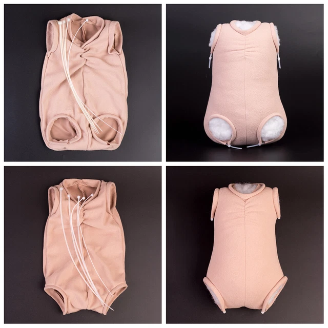 Cloth Body for 18"/20"/22"/24"26" Realistic Reborn Baby Dolls DIY Repair Supply