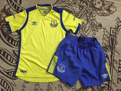 Everton Football Kit Per Ragazzi/Ragazze Taglia MB