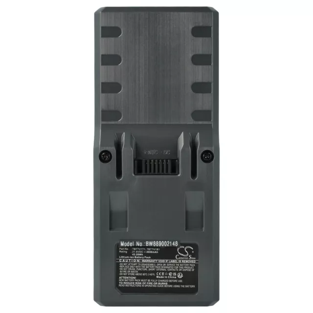 Batterie 2000mAh pour Hoover FD22BRPET 011, FD22CAR011, FD22G, FD22G001