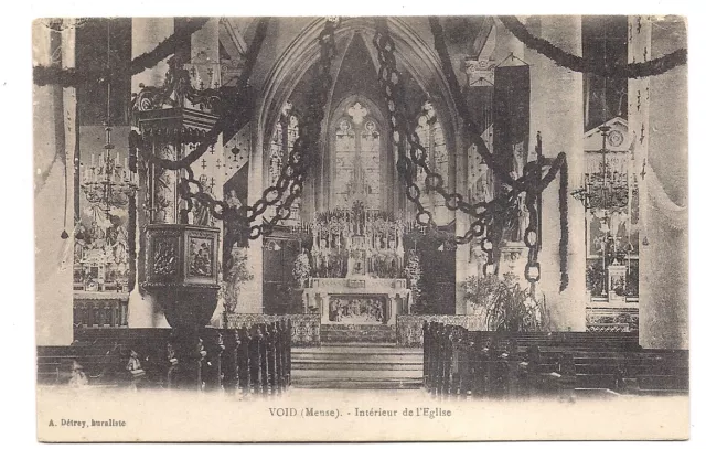 void , intérieur de l'église