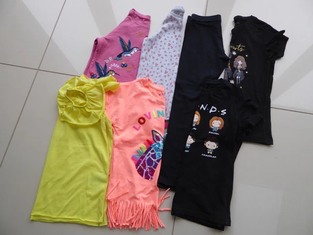 Girls Age 8 To 9 Years 7 Piece Clothes Bundle Various Brands