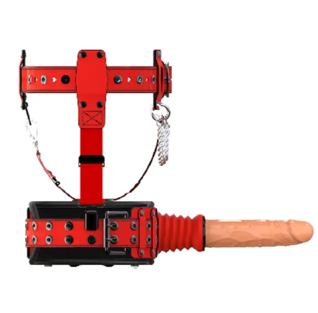 Automatic Wearable Sex Machine Strap On Dildo Machine Thrusting Remote