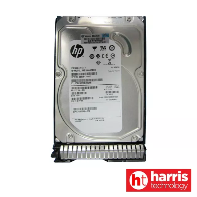 (USED) HP 1TB 7200RPM SATA 6Gbps Midline Hot Swap 3.5-inch Internal HD