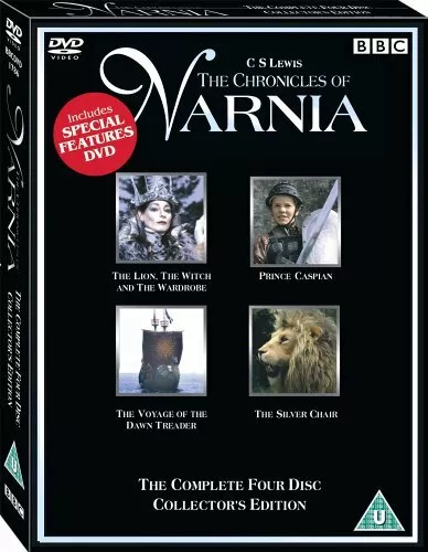 The CHRONICLES OF NARNIA 4 MOVIES COLLECTION DVD BOXSET 4 DISCS REGION 4