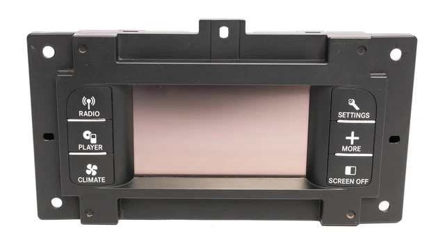 INFORMATION DISPLAY SCREEN Module w Controls Fits 11-14 Dodge Charger ...
