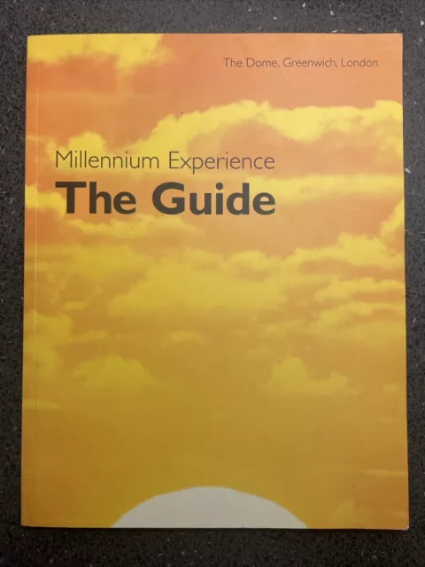 The Dome Greenwich London Millenium Experience Guide Book Brochure Circa 2000