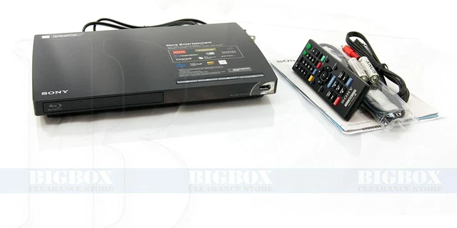 Sony BDP-BX18/S185 Blu-ray discs, DVDs, and CDs WI-FI REMOTE & Socialize & MORE 2