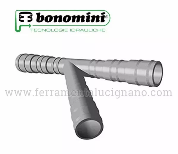 Raccordo Manicotto Braga Y Per Tubo Scarico Condensa Climatizzatore Mm.16-18-20